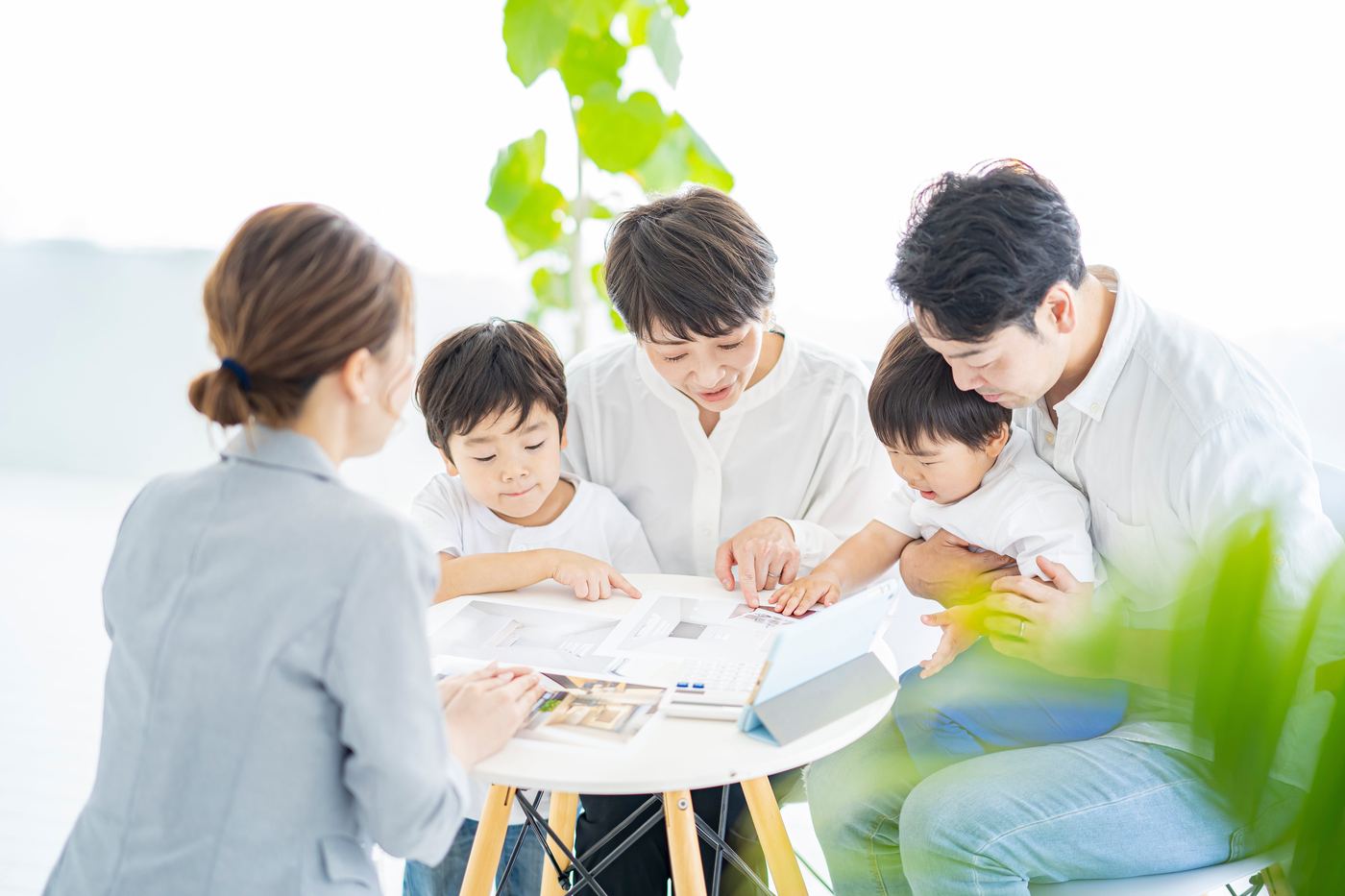 住まいのご相談の様子